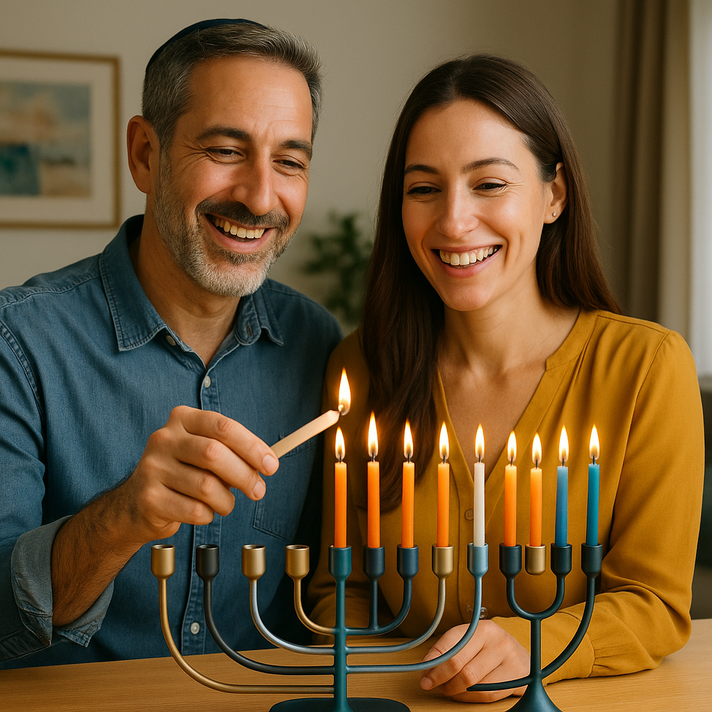 חנוכייה מהודרת – בין מסורת לעיצוב מודרני