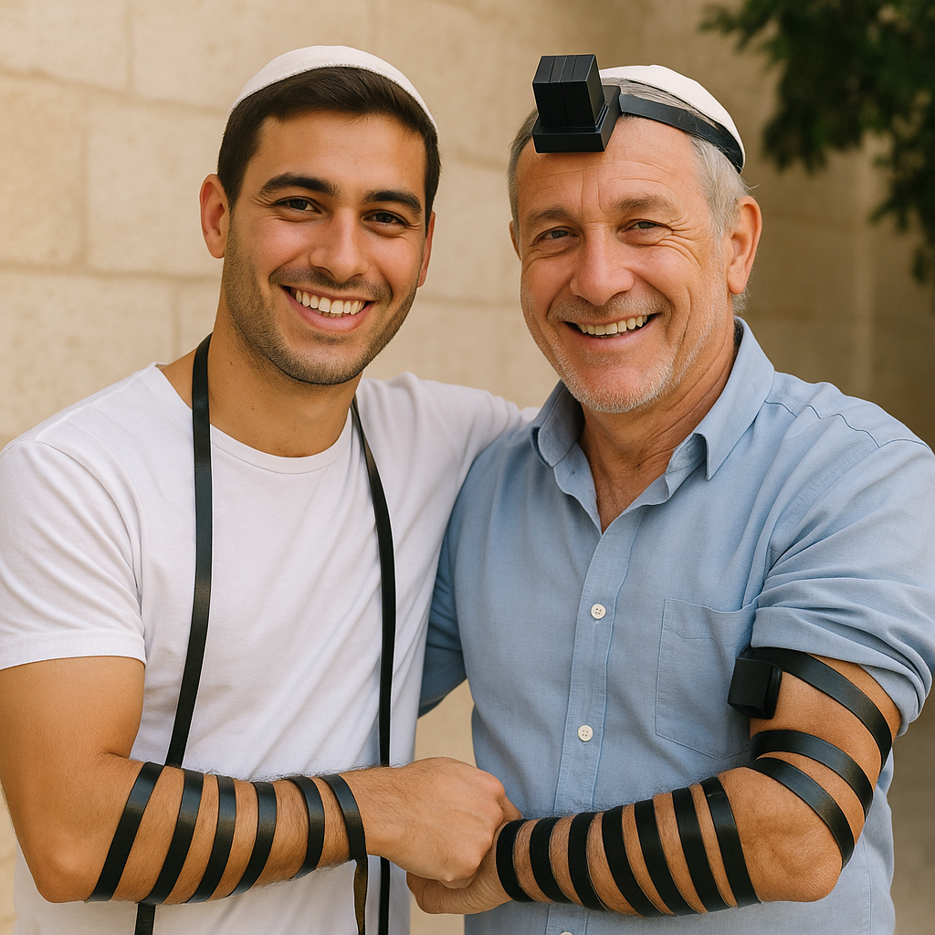 המשמעות של תפילין על היד והראש