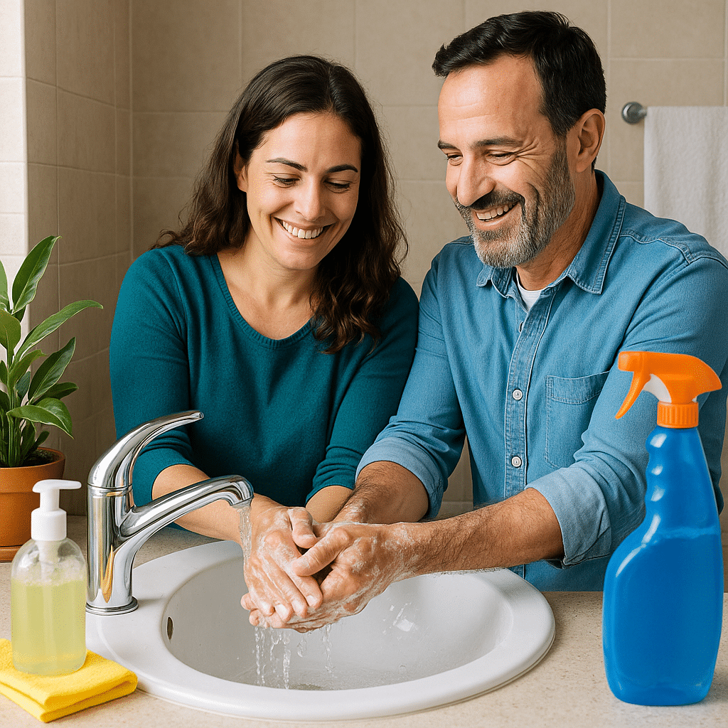 נטילת ידיים: טיפים לניקיון, שמירה ועיצוב