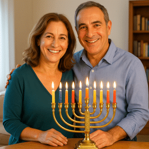 חנוכיה יוקרתית – מתנה מושלמת לחגים