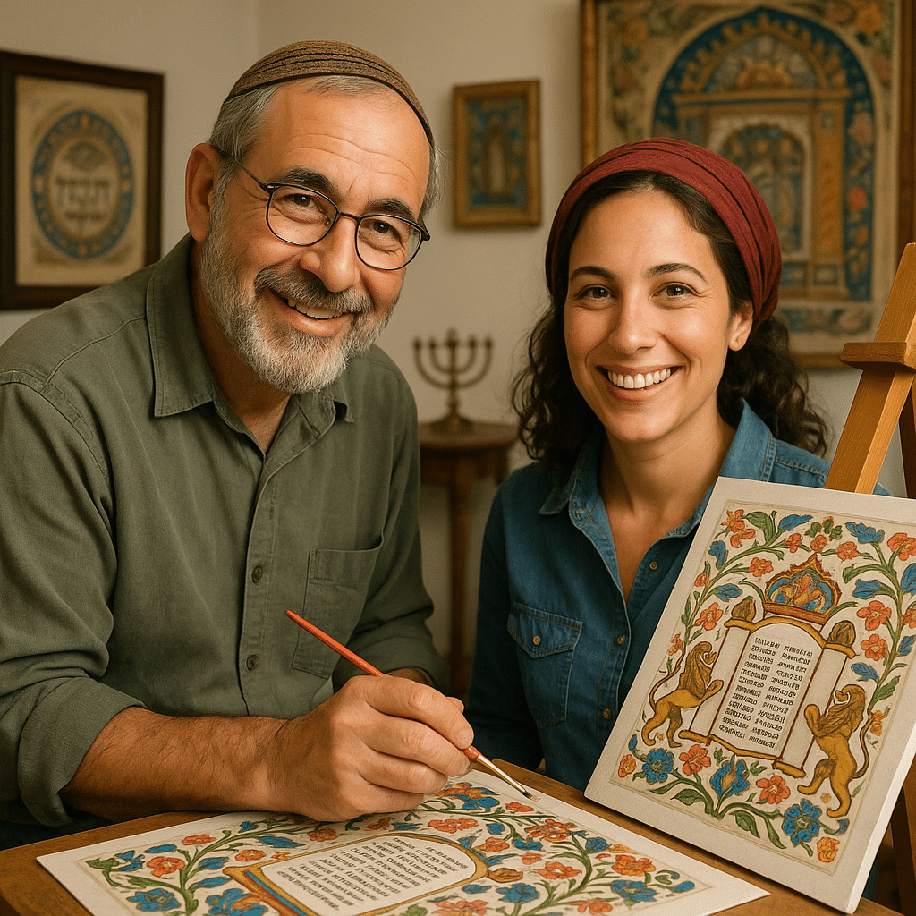הקשר בין אומנות יהודית למסורת הדתית
