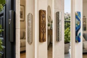מדריך לבחירת בתים למזוזות לפי מיקום בבית עם טיפים על חומרים, עיצוב, עמידות והתאמה לדלת כניסה, חדרים פנימיים ואזורים חיצוניים.